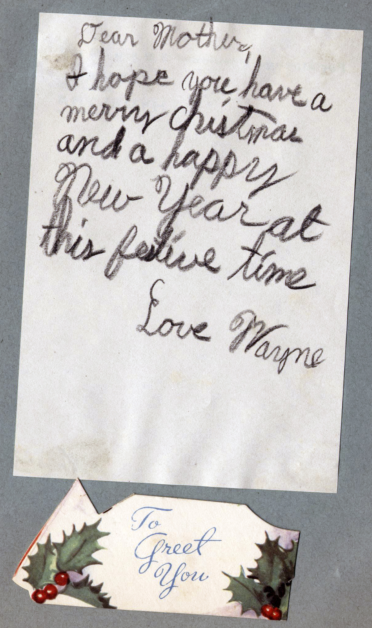 Xmas note